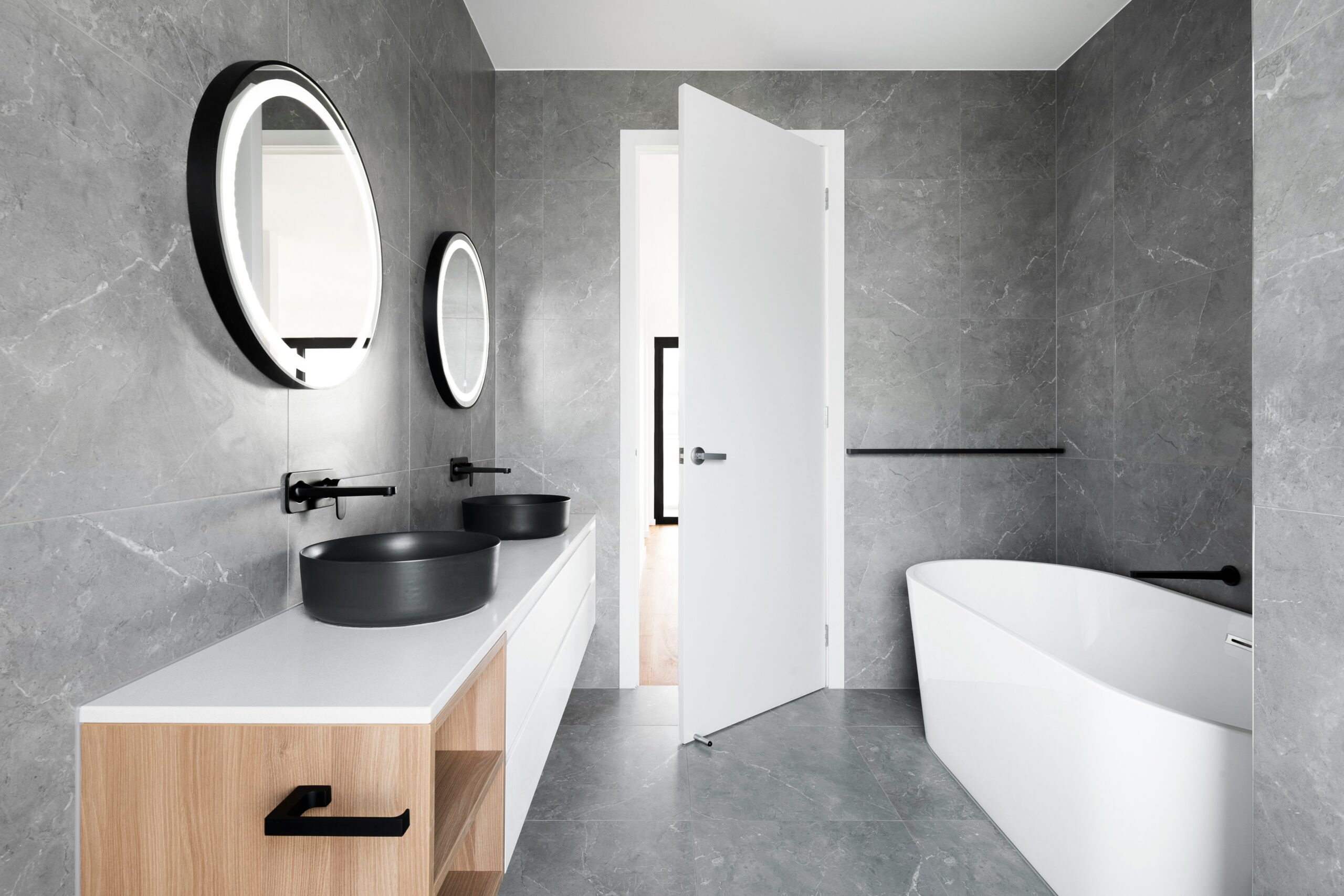 bagno doppio lavabo idee